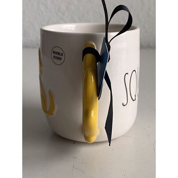 Rae Dunn Disney Pixar UP Mug Squirrel  Double Sided 3D Handle Dug NEW - Picture 5 of 11